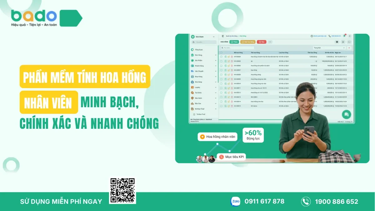 Phần Mềm Tính Hoa Hồng Nhân Viên Minh Bạch, Chính Xác Và Nhanh Chóng
